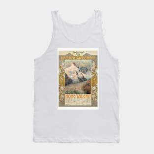 Austria Hohe Tauern Vintage Travel Poster 1910 Tank Top